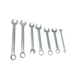 Proto Usa Wrench Lot Mixed Sae Combination & Open End Set, 7 Pcs. Fixed Price $54.40.