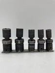 5PC + Base Snap-on Universal Swivel Impact Sockets 1/2" Drive Pt IPL16-IPL24. Fixed Price $84.99.