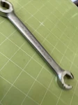 5/8" X 11/16" Flare Nut Wrench, Satin Finish, Usa, Blackhawk ZW-1216. Fixed Price $6.39.