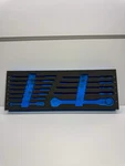Cornwell Blue/black Wrench Foam Only Metric Ratcheting Flex Head. Fixed Price $40.00.