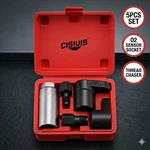 O2 Oxygen Sensor Socket Thread Chaser Set 5PCS Wrench Removal Tool Kit. Fixed Price $10.99.