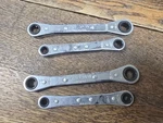 X4 Craftsman 42161 42162 42171 42172 Ratcheting Box Wrench Set. Fixed Price $29.00.
