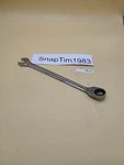 Snap-on Tools 15MM Metric Reversible Ratcheting Wrench SOXRRM15A Usa. Fixed Price $64.99.