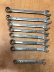 Craftsman Usa Metric 12PT 8PC Combination Wrench Set 10-15 17MM Va. Fixed Price $19.99.
