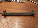 Vintage Multi Tool Square Oil Plug / Drain Wrench Unmarked. Fixed Price $14.99.