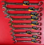 9 Piece Gearwrench Metric Chrome 12 Point Long Pattern Combination Set. Fixed Price $119.99.