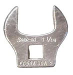 Snap On FC34A 1- 1/16 Open End Crowfoot Wrench. Fixed Price $29.88.