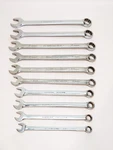 (10 Pc) Snap Tools Metric Set Lot Comination Wrenches From 19MM. Fixed Price $245.00.