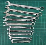 Snap Tools Series Combination Wrench Set 3/8" - 1" OEX711. Fixed Price $200.00.