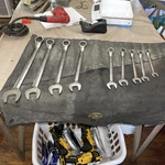 Lot Of (9) Klien Combination Wrenches With Pouch - Great Condition. Fixed Price $74.99.