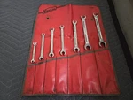 Snap-on Flare Nut Wrench Set & Roll-up Pouch. Fixed Price $145.00.