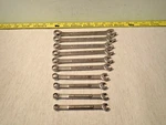 Vng Craftsman Set Of 10PC. 12 Point Metric -va- Series 15-6MM Comb. Wrenches Usa. Fixed Price $79.99.