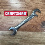 Craftsman 43108 7/16 Double Open End Ignition Wrench Ultrasonic Cleaned. Fixed Price $12.95.