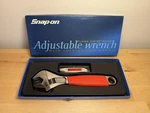 Snap-on 8" Inch Flank Drive Plus Adjustable Wrench FADH8B Red YA403 FADH8HOLX. Fixed Price $139.99.