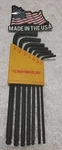 7PC Bondhus 10945 5/64" 3/16" Ball Ended Hex Key Set Vintage Usa. Fixed Price $9.99.