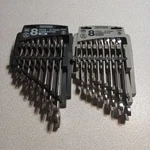 Craftsman 16 Piece Sae & Metric 12 Point Combination Wrench Sets 46992 46993. Fixed Price $59.99.
