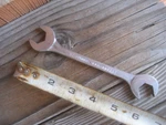 1960S Vintage Cornwell *** 11/16" Angle Open End Wrench AW2222 Usa. Fixed Price $15.85.