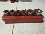 Snap On Tools Vehicle Antenna Nut Socket Set Rare Piece 2006ANT Chrome Usa. Fixed Price $125.00.