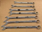 Snap-on 7 Pc Pt Long Combination Wrench (3/8" SOEXL12 3/4" SOEXL24) Used.. Fixed Price $250.00.