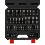 38PCS 1/4" 3/8" 1/2" Drive Allen Hex Bit Socket Set, Sae/metric, Includes Pow.... Fixed Price $57.16.