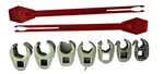 Snap On 207SFRH ? 3/8" Drive 7-PC 6-PT Sae Flare Nut Crowfoot Set 3/4". Fixed Price $139.99.