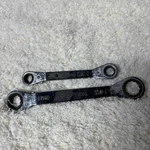 (2) Blue Point Ratcheting 3/4-7/8 & 1/2-9/16 Wrench Offset RYA2428 RYA1618. Fixed Price $16.19.