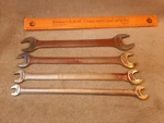 Vintage Craftsman 4PC Sae Tappet Wrench Set -v- 44475. 44474, 44473, 44472, Usa. Fixed Price $49.99.