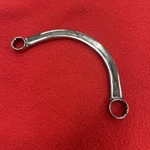 Vtg Snap-on Tools CXM1519 Curved Half Moon 15MM 19MM Obstruction Box Wrench. Fixed Price $35.00.