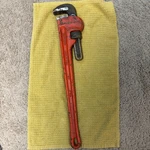 Snap-on PW24C 24" Heavy Duty External Pipe Wrench. Fixed Price $125.00.