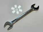 Blue-line Tools (new Old Stock) E-3032 Sae 1" X 15/16" Open-end Chrome Wrench. Fixed Price $28.49.