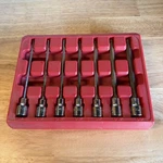 Mac Tools 7-PC. 3/8" Sae Long Ball-end Hex Allen Driver Set SXALB7PT. Fixed Price $107.99.