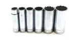 Sk Piece 1/2 In Drive Socket Set 40818 40820 40822 40826 40832 40836 Nos. Fixed Price $113.80.