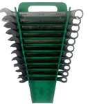 Sk Tools Usa 11PC Black Oxide Finish Combination Metric Wrench Set 12-22MM. Fixed Price $149.95.