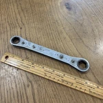 Snap On Tools RBM1618S Double Box End Ratcheting Wrench 16MM 18MM Point. Fixed Price $22.45.