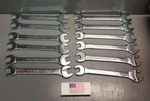 Lot Of Indestro Duro 12MM X 13MM Metric Open End Wrench Usa #41213A Wholesale. Fixed Price $29.99.