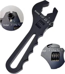 Hose Fitting Wrench Spanner Lightweight Adjustable Aluminum 3AN-16AN Black. Fixed Price $19.94.