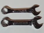 Lot Vintage Craftsman Vv 44107 5/8 & 44108 11/16 Stubby Combination Wrench Usa.. Fixed Price $19.95.