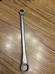 Vintage - Bonney 2894A Offset Box End Wrench 7/8 & 1 Inch. Fixed Price $9.95.