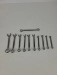 Sears Craftsman Usa 10 Piece Sae Combination Ignition Wrenches Complete 9-43441. Fixed Price $16.50.