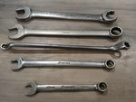 5 Snap-on Wrenches: OEXM10B, OEX14A, OEX22, RXS24B & B1467A. Fixed Price $60.00.