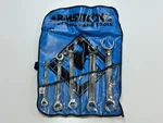 Armstrong Tools Usa 28-155 (nos New) 5PC Sae 3/8-1-1/8 Flare Nut Line Wrench Set. Fixed Price $218.49.