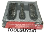 Snap On Tools 3/8" Drive 203FLSM 17 19 21 22 Flip Lug Nut Socket Set IMX31 Ext+. Fixed Price $149.95.