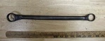 Vintage Hexo 15185 Double Offset 12 Pt. Box End WRENCH,1" 15/16" 14-1/2",VGC. Fixed Price $17.99.