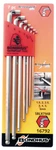 Metric Hex Balldriver X- Lngarm L-wrench Set 7PCS Bondhus 16792. Fixed Price $11.76.