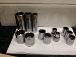 Craftsman 12PC 3/8 Drive 12PT Sae Sockets Ee Series. Fixed Price $15.90.