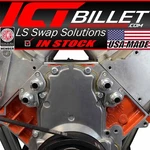 Ict Billet Ls Remote Mount Water Pump Adapters W/ -12AN Fittings. Fixed Price $85.99.