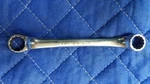 Snap-on WXS-910 1/4 Bs & 5/16 Britsh Standard Whitworth Double Box Wrench. Fixed Price $37.00.