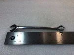 Snap ON#OXA120 3/8", Sae, Double Offset, Chrome, Combo. Wrench, 6 Pt.-usa-nice. Fixed Price $22.99.