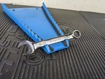 #BH749 Snap On Tools New 9/16" Sae 12PT Short Chrome Combo Wrench OEX180B. Fixed Price $28.95.