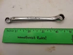 Snap On 3/8 5/16 6PT Double Box End Wrench 4 1/2 ". Fixed Price $10.00.